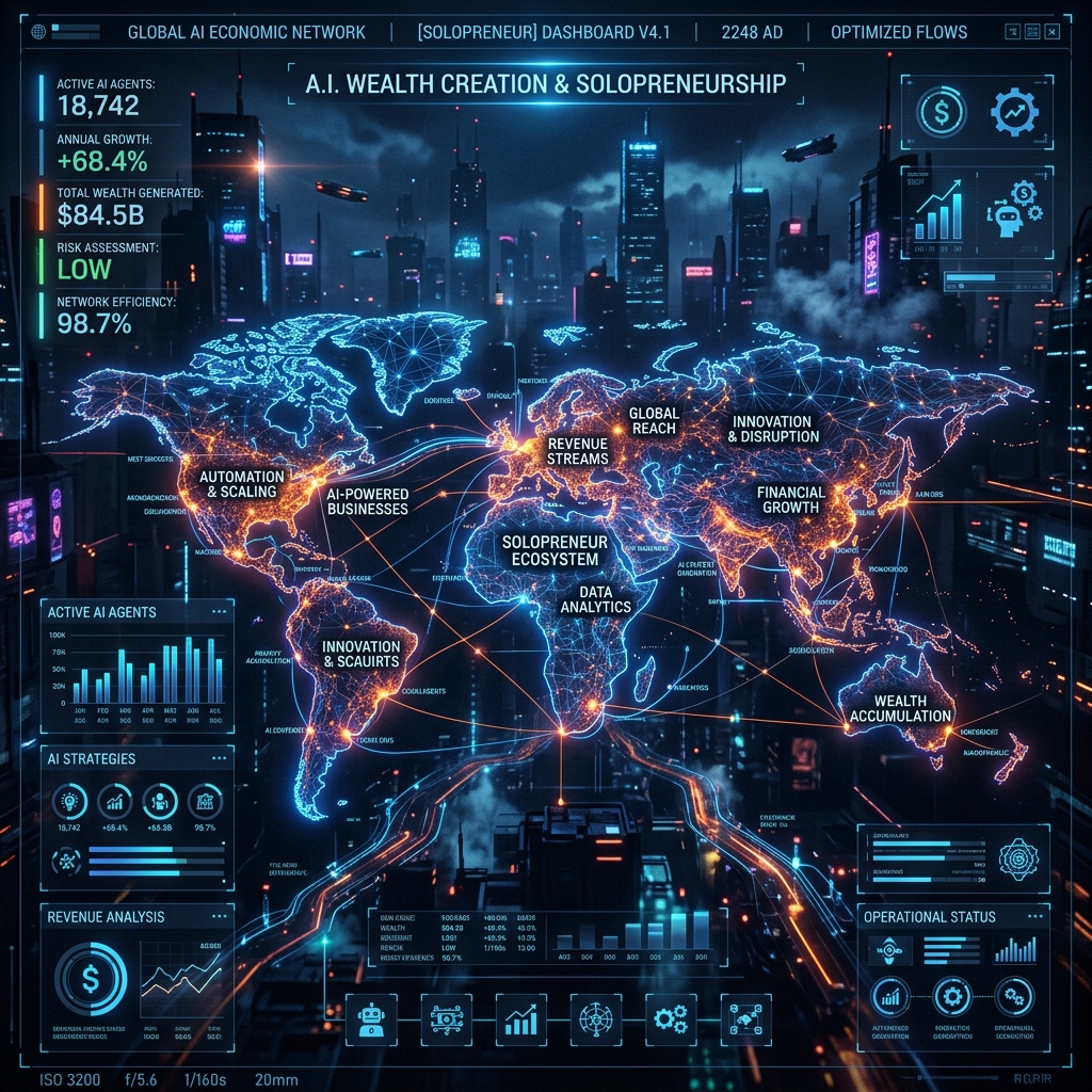 AI 一人公司淘金地图 2026