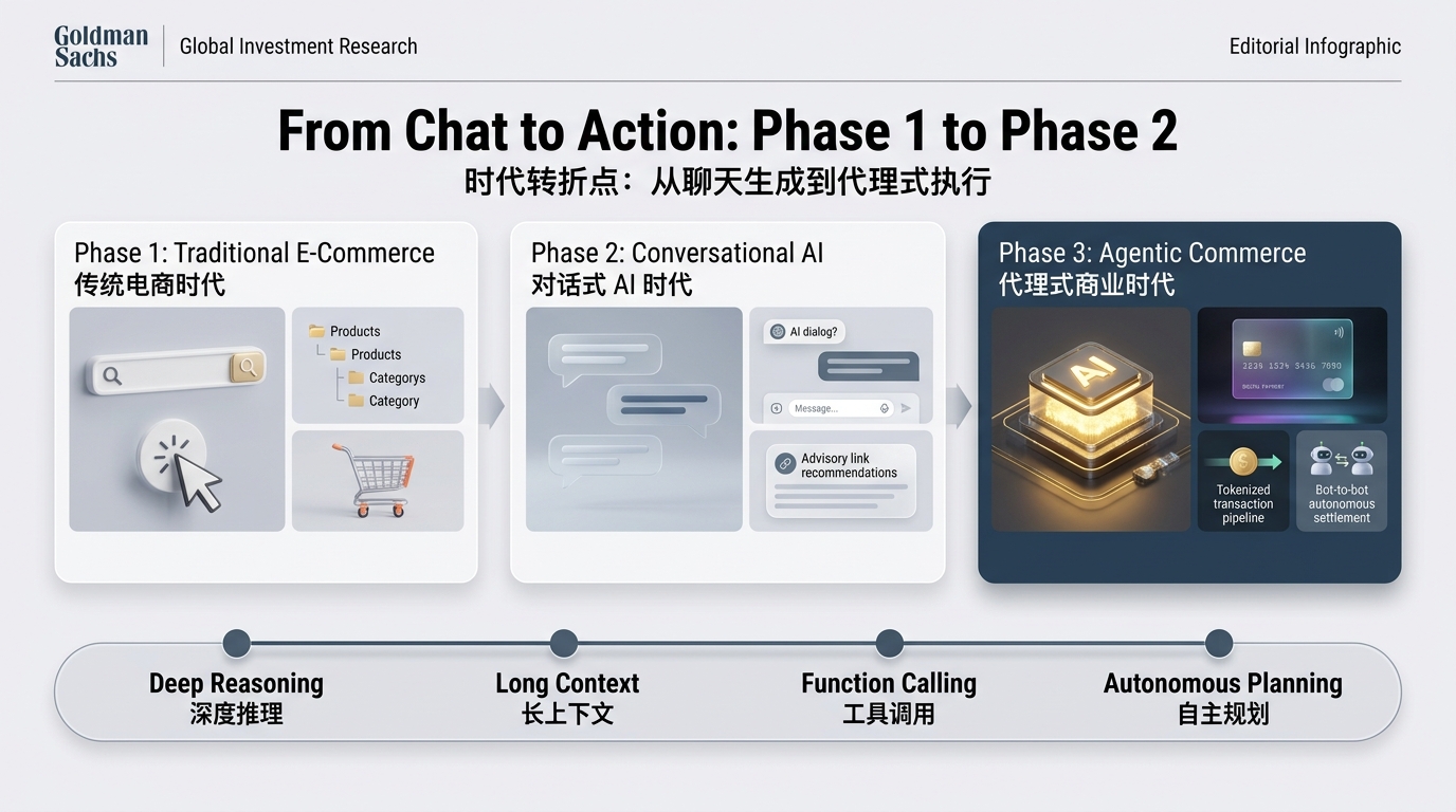 商业格局迈入代理式 AI 时代：高盛 62 页旗舰研报与商业终局全景解构